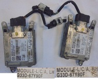 Mazda 6 ii gh модуль фары g33d-67y90f g33d-67y80f - фото