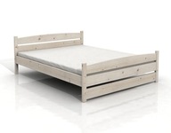 DSI-meble: Drevená posteľ OPÁL III 140x200 Biela