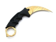 NÔŽ PAZÚR REÁLNY KARAMBIT CS:GO FARBA zlaté odtiene