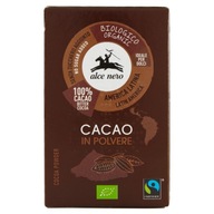 Alce Nero Kakao w Proszku Fair Trade BIO Do Wypieków Ciast Deserów 75g
