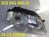 Фара правая правый перед передняя vw passat b6 3c0
