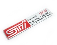 Subaru STI TECHNICA znaczek Emblemat naklejka logo