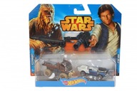 Zestaw Chewbacca & Han Solo Hot Wheels CGX03/CGX02