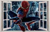 SAMOLEPKY NA STENU Okno SPIDERMAN 41 100x65 cm