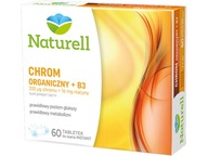 AP NATURELL Organický chróm + vitamín B3 60 tbl.
