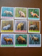Polska - Zwierzęta leśne - Fi. 1486-94 **
