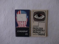 2x IVAN BROZ - PASAŻER + CYROGRAF MON /ZIMNA WOJNA ROSJA AMERYKA USA STANY