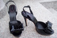 UPPER STREET nr 40 eleganckie sandałki skóra nowe