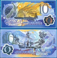 ~ Nowa Zelandia $10 POLIMER Millennium PRZEPIĘKNY!