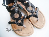 SANDALKI CZARNE 31 31 SKOROPO DZIECIECE PRIMARK