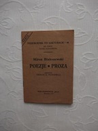 WAŚKIEWICZ-MIRON BIAŁOSZEWSKI POEZJE PROZA SERIA PRZEWODNIK PO LEKTURACH 48