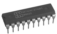 74HC374 układ scalony DIP20 SGS - 1 sztuka