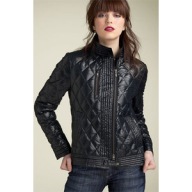 ADD DOWN BIKER QUILTED ZIP DOWN GĘSI PUCH 40/42