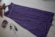 * BPC * SUKIENKA LETNIA DŁUGA FIOLETOWA_38