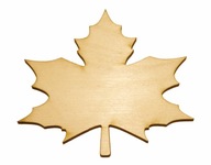 10x LIŚĆ KLONU ZE SKLEJKI listek 10cm X 10cm Decoupage