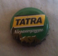Kapsel z piwa - TATRA niepasteryzowane