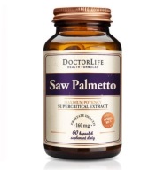 Doctor Life Saw Palmetto ekstrakt z owoców palmy sabałowej 160mg