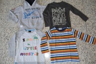 NEXT RESERVED bluzka bluza x 4 sztuki r.110