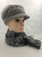 CIENKI SZALIK Z NADRUKIEM NA ZIMĘ, CIENKA CHUSTA