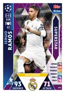 karta Champions league 2018/19 SU5. Sergio Ramos