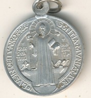 Św.Benedykt Krzyż Św.Benedykta wym.22,5 X 18,5 mm