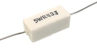 Rezystor mocy 5W ceramiczny 0,43 ohm - 4 sztuki