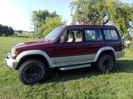 SZYBA BOCZNA TYLNA MITSUBISHI PAJERO II 5D EU