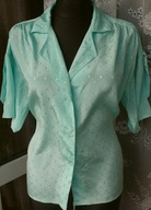 _ -sliczna bluzka seledynowa r 46/48