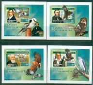 GUINE BISSAU. PTAKI DRAP. Mi 4xBl.B delux** 2007r.