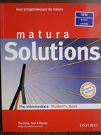 MATURA SOLUTIONS Pre-Intermediate SB OXFORD