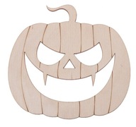 10x OZDOBA ze sklejki dynia HALLOWEEN ozdoby DECOUPAGE
