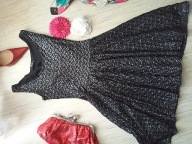 * QUIZ* SUKIENKA LETNIA CZERŃ ZE STREBREM_34