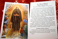 Svätý Brother Albert Modlitba Obrázok Adam Chmielowski