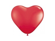 Balon serce Party deco czerwony 100 sztuk