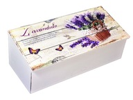Box Drevené Casket Lavender Provence 27cm