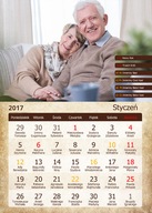 Foto-kalendarz A3 13kart TWOJE ZDJĘCIA kalendarze