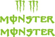 Monster pazury наклейки тюнинг 213b разные цвета фото, цена