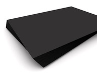Hladký dekoračný papier Kaskad čierny 225g 100A4