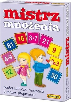 Mistrz Mnożenia - gra edukacyjna ADAMIGO