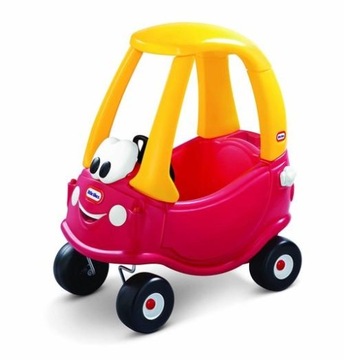 Little Tikes JEŹDZIK Cozy Coupe Pchacz Czerwony