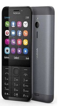 Телефон Nokia 230 DS, черный и графитовый