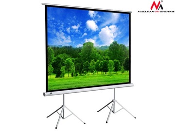 ПРОЕКЦИОННЫЙ ЭКРАН для ПРОЕКТОРА 300x225 4:3 150 ДЮЙМОВ MACLEAN MC-712 ШТАТИВ