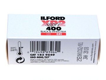 Ilford XP2 400/120 Супер пленка для фотографий, процесс С41