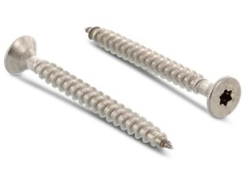 ВИНТЫ ДЛЯ ДЕРЕВА TORX 5x35, НЕРЖАВЕЮЩИЕ, 100 ШТ, МЕБЕЛЬ