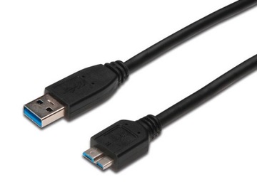 Кабель для внешнего накопителя – USB 3.0 A – micro USB 3.0 B – длина 1 метр