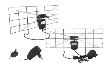 ПОЛЬСКАЯ МОЩНАЯ ВНУТРЕННЯЯ ТЕЛЕВИЗИОННАЯ АНТЕННА DVB-T + 69 дБ