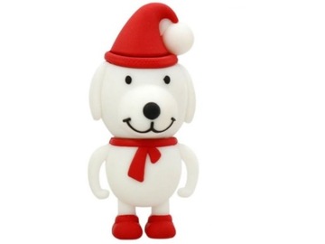 Флеш-накопитель 128 ГБ USB BEAR DOG SANTA STARS 24