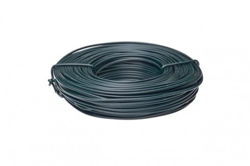 Drut powlekany PCV ogrodniczy ZIELONY - 1 mm 50 mb