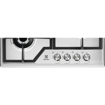 Газовая варочная панель Electrolux CGS6436BX, горелка WOK