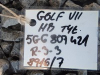 фото thumb №6, Бампер задний golf vii hb 5g6807421 pdc